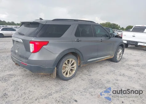 2021 Ford Explorer Xlt z USA, uszkodzony, nr VIN 1FMSK7DH5MGC14843